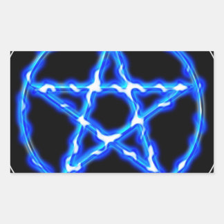 Ethereal Pentacle Rectangular Sticker
