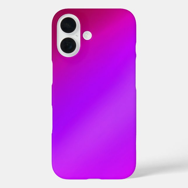 Ethereal Pink & Purple Glow – iPhone 16 Case (Back)