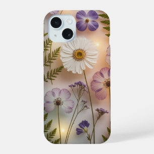 Ethereal Pressed Flower Garden iPhone 15 Case