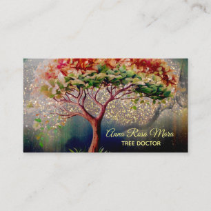 *~* Ethereal  QR TREE Fantasy AP82 Business Card