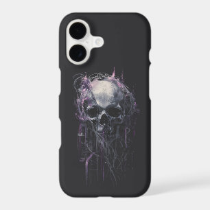 Ethereal Skull Abstract Grunge Dark Art 