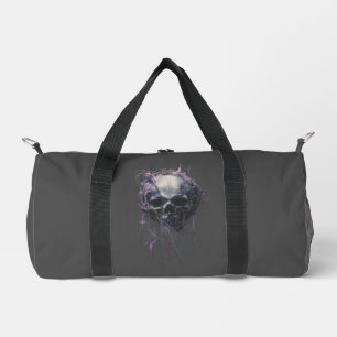 Ethereal Skull Abstract Grunge Dark Art T-Shirt Duffle Bag