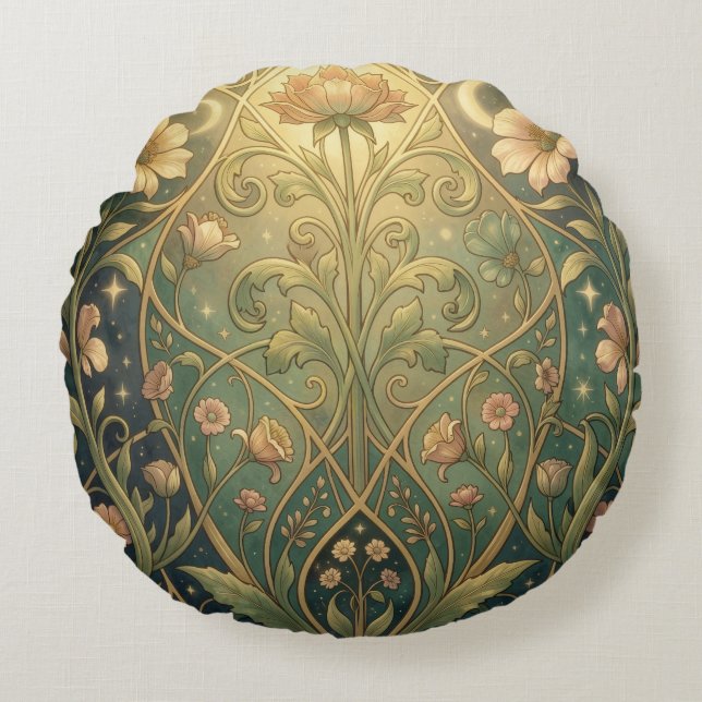 Ethereal Vision – Beyond Reality11 Round Cushion (Front)