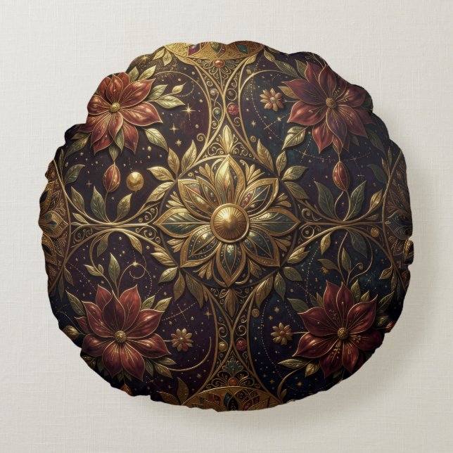 Ethereal Vision – Beyond Reality2 Round Cushion (Front)