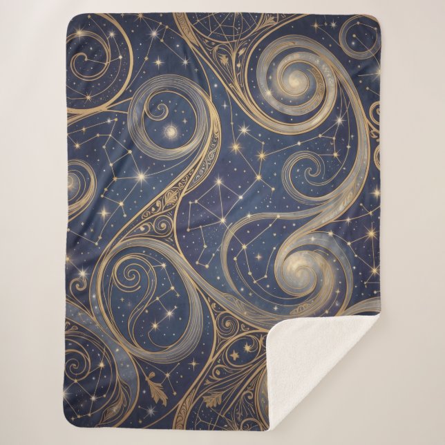 Ethereal Vision – Beyond Reality3 Sherpa Blanket (Front)