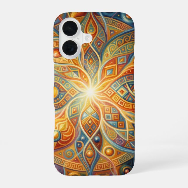 Ethereal Vision – Beyond Reality42 iPhone 16 Case (Back)