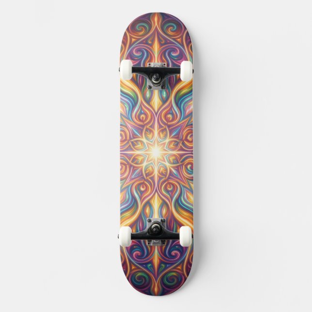 Ethereal Vision – Beyond Reality44 Skateboard (Front)