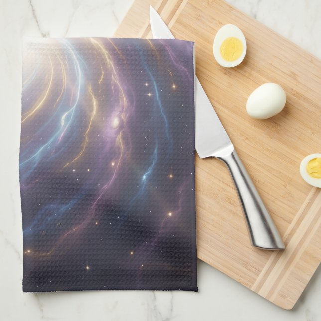 Ethereal Vision – Beyond Reality58 Tea Towel (Quarter Fold)
