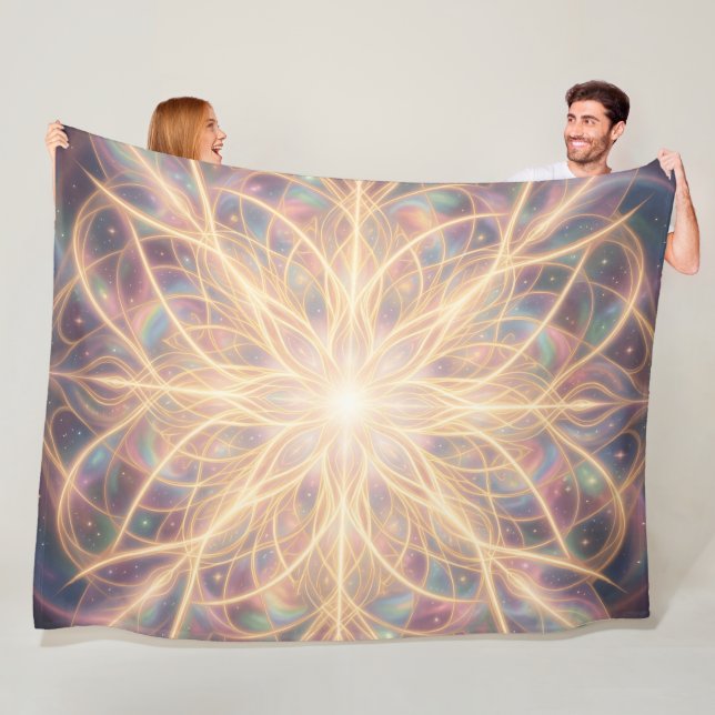 Ethereal Vision – Beyond Reality.68 Fleece Blanket (In Situ)