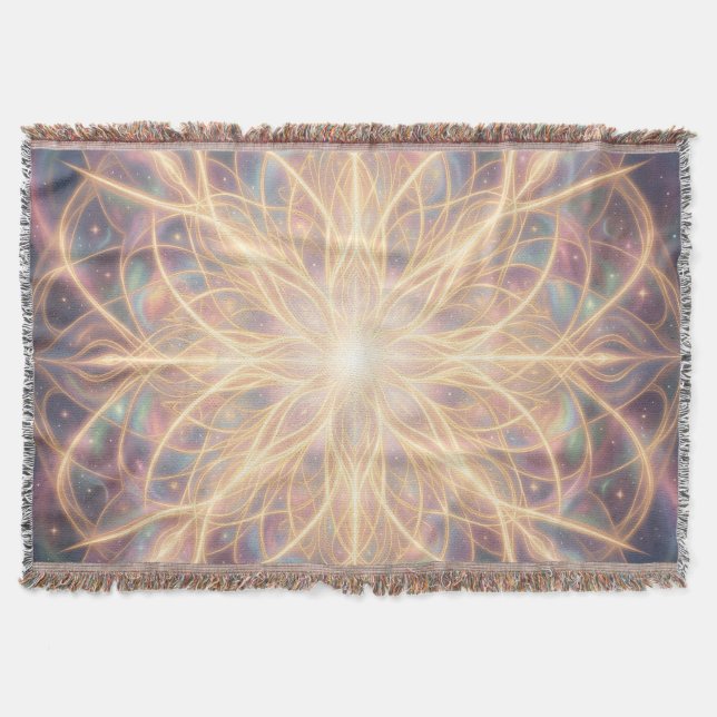 Ethereal Vision – Beyond Reality.68 Throw Blanket (Front)