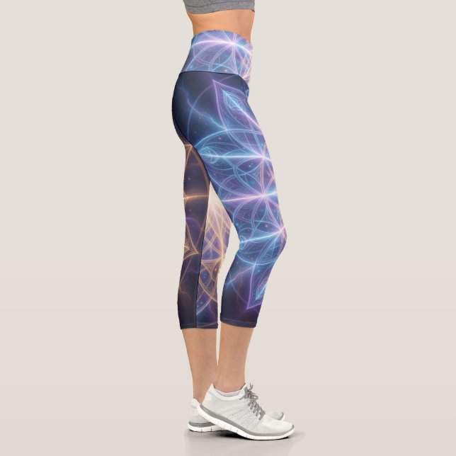 Ethereal Vision – Beyond Reality.97 Capri Leggings (Right)