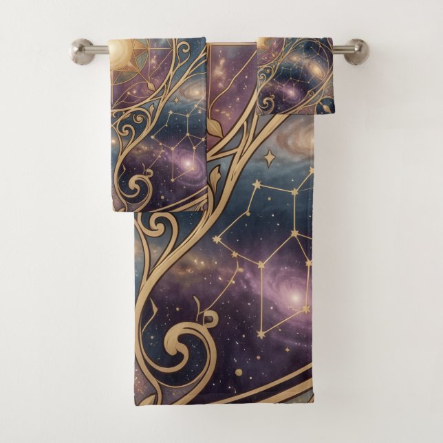 Ethereal Vision – Beyond Reality Bath Towel Set (Insitu)