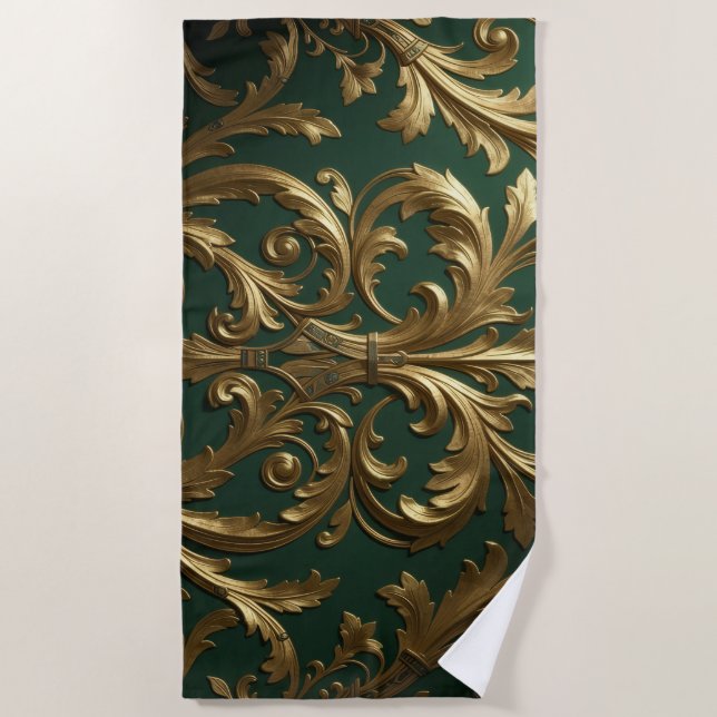 Ethereal Vision – Beyond Reality Beach Towel (Front)