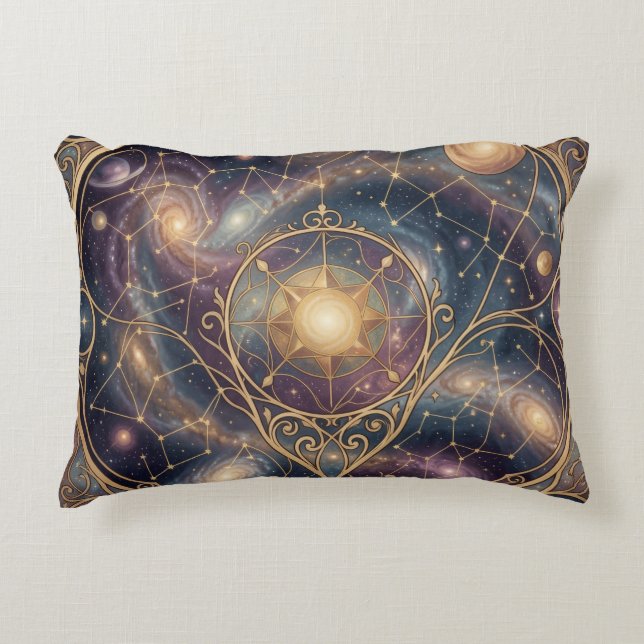 Ethereal Vision – Beyond Reality Decorative Cushion (Front)