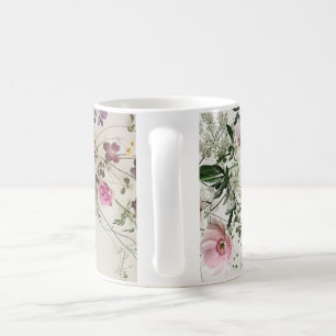 Ethereal Wildflower Meadow Botanical Coffee Mug