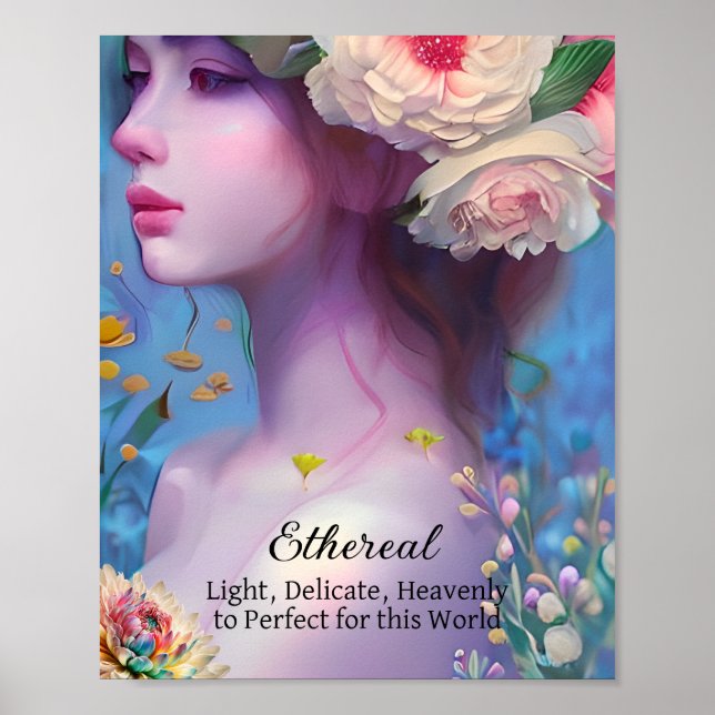 Ethereal Women, Spirit Guide, Angel , Fairy  Poster (Front)