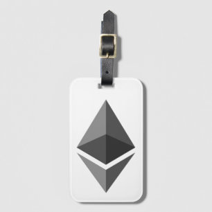 Ethereum ETH Logo Luggage Tag