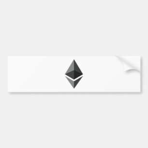 Ethereum Logo Only Bumper Sticker
