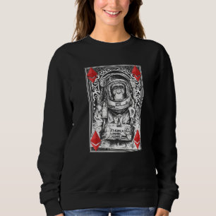 Ethereum Space Monkey Crypto Moon Cryptocurrency E Sweatshirt