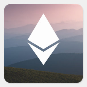 Ethereum Square Sticker