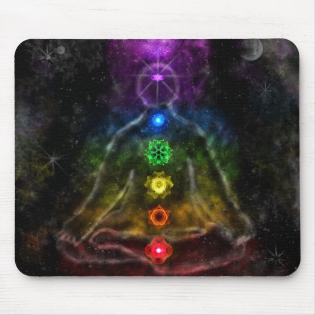 ETHERIC AURA CHAKRA MOUSE PAD (Front)