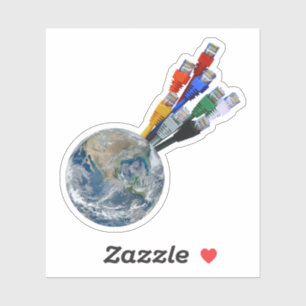 Ethernet Network Connected Earth