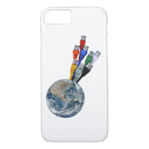 Ethernet Network Connected Earth Case-Mate iPhone Case