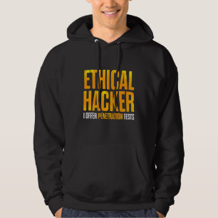 Ethical Hacker Cybersecurity It Pen Tester 12 Hoodie