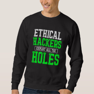 Ethical Hacker Cybersecurity It Pen Tester 1 Sweatshirt