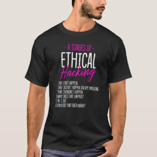 Ethical Hacker Cybersecurity It Pen Tester 2 T-Shirt