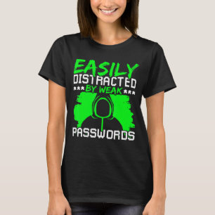 Ethical Hacking Cyber Security Expert & White Hat T-Shirt