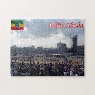 Ethiopia - Addis Ababa - Meskal square - Jigsaw Puzzle