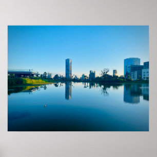 Ethiopia Addis Ababa Skyline Friendship Park Poster