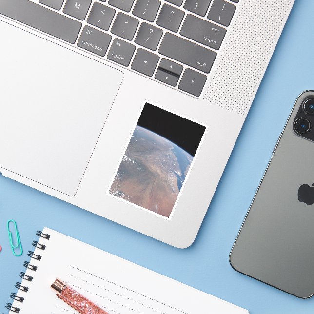 Ethiopia And Part Of The Red Sea (Laptop w/ iPhone)