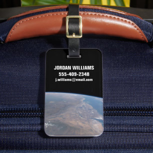Ethiopia And Part Of The Red Sea Luggage Tag
