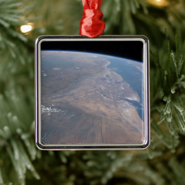 Ethiopia And Part Of The Red Sea Metal Tree Decoration (Tree)