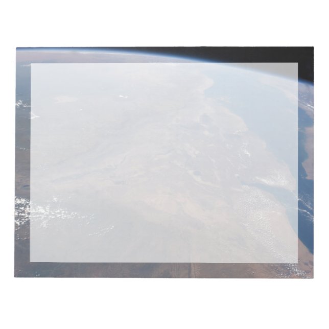 Ethiopia And Part Of The Red Sea Notepad (Front)