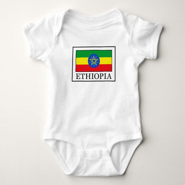 Ethiopia Baby Bodysuit (Front)