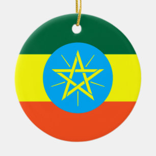 Ethiopia Ceramic Tree Decoration