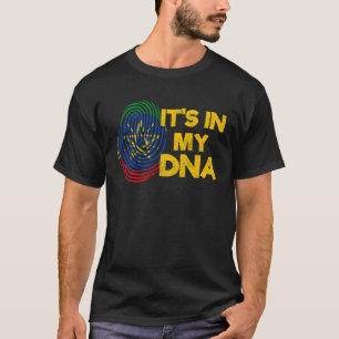Ethiopia Ethiopian DNA Africa Flag Proud Love Mela T-Shirt