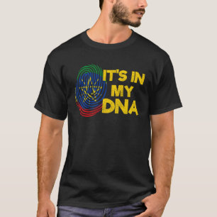 Ethiopia Ethiopian DNA Africa Flag Proud Love Mela T-Shirt