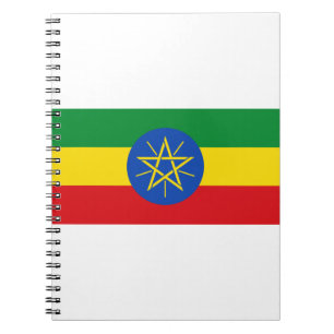 Ethiopia Flag Notebook