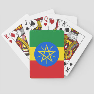 Ethiopia Flag Playing Cards