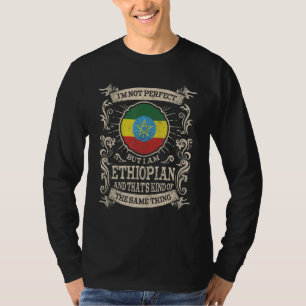 Ethiopia Flag Proud Ethiopians Men & Women T-Shirt