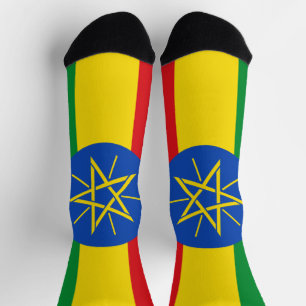 Ethiopia Flag Socks