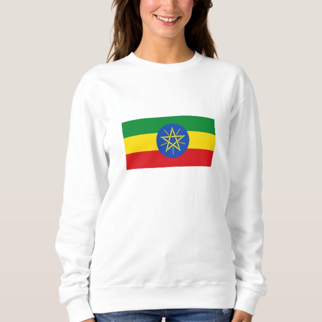 Ethiopia Flag Sweatshirt (Front)