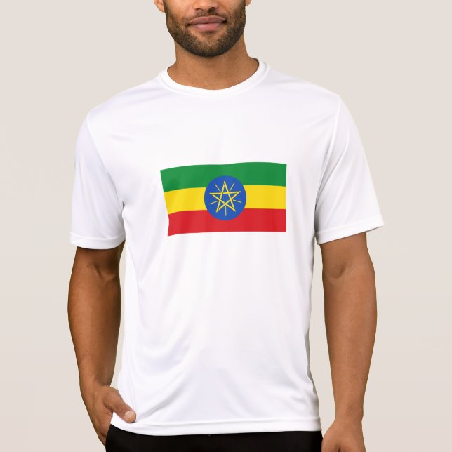 Ethiopia Flag T-Shirt (Front)