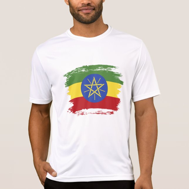 Ethiopia flag T-Shirt (Front)