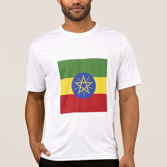 Ethiopia flag T-Shirt (Front)