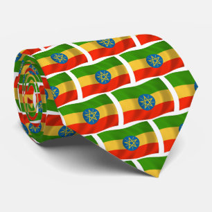 Ethiopia Flag Tie